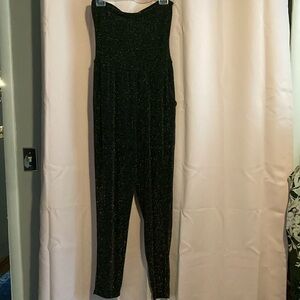 Women’s jumper black w gold specks